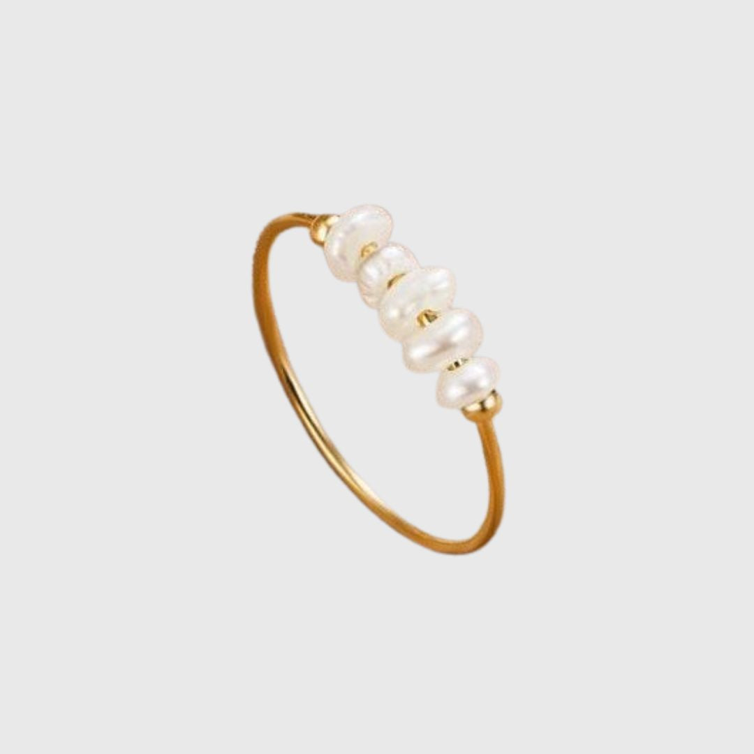 Grace - Bague en perles d'eau douce