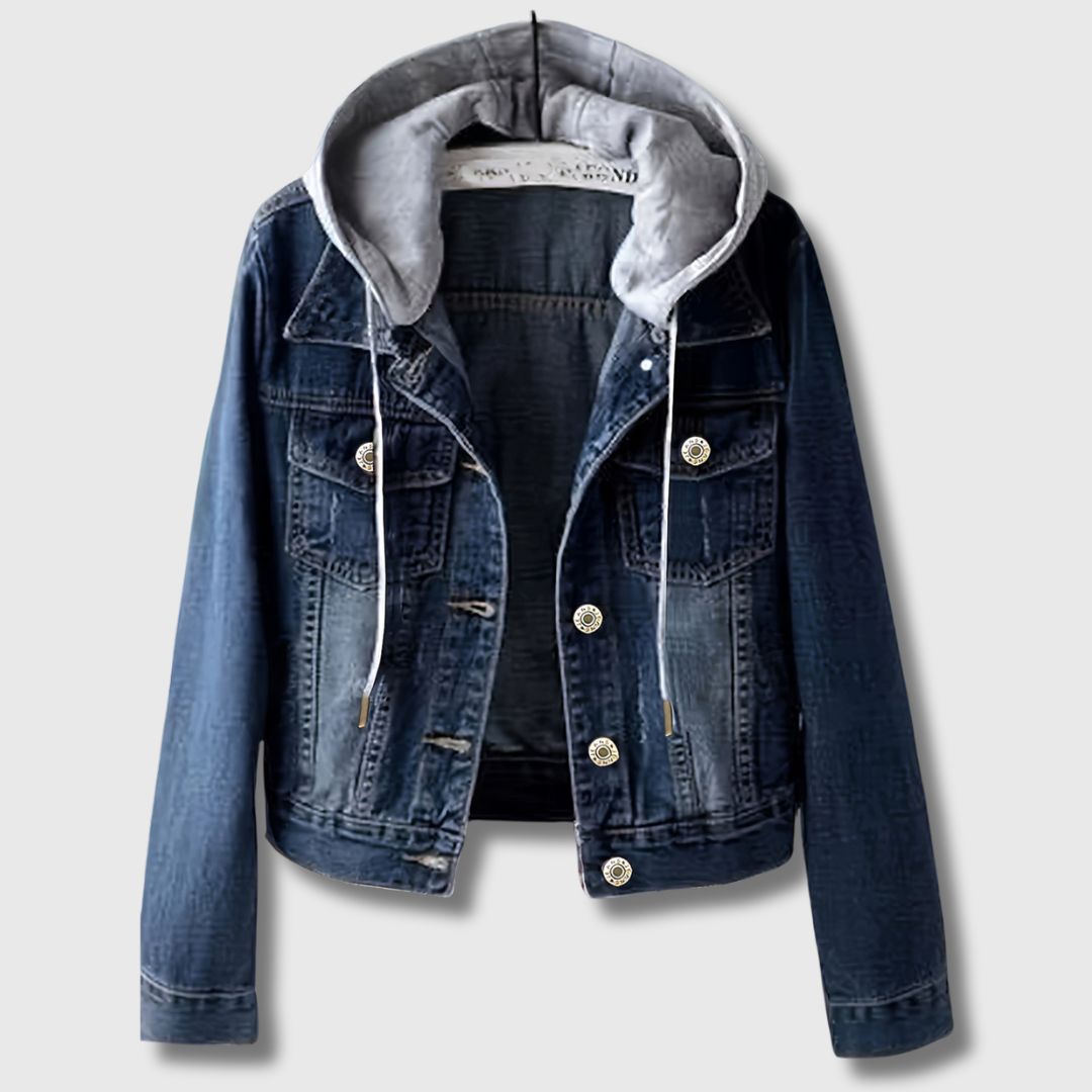 Clotilde - Veste en Jean avec Capuche | Édition Limitée