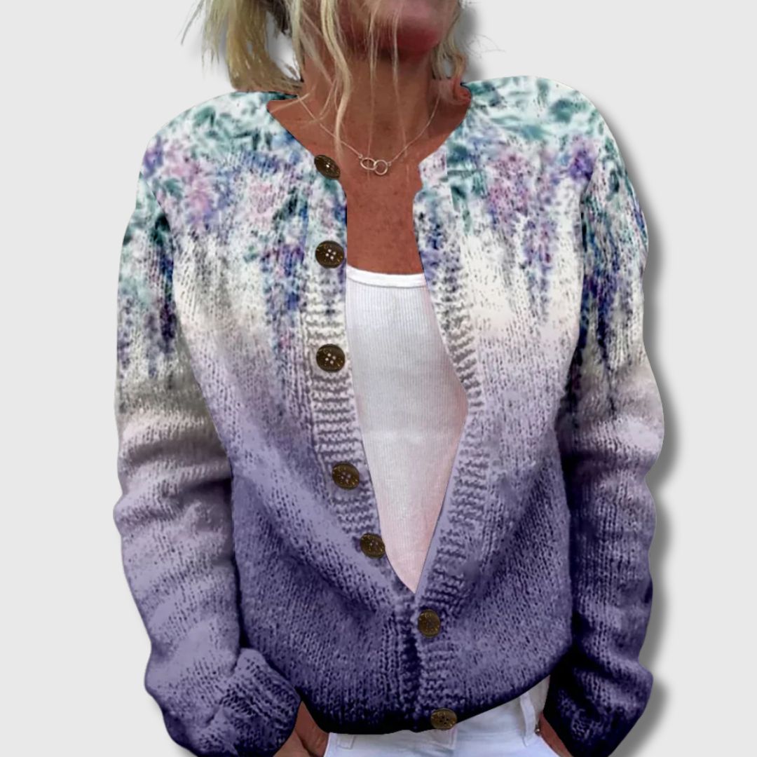Agaath - Cardigan Chic avec Imprimé