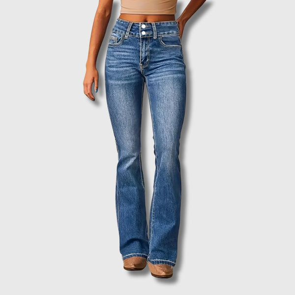 Lola - Jean Bootcut Femme Stretch | Édition Limitée
