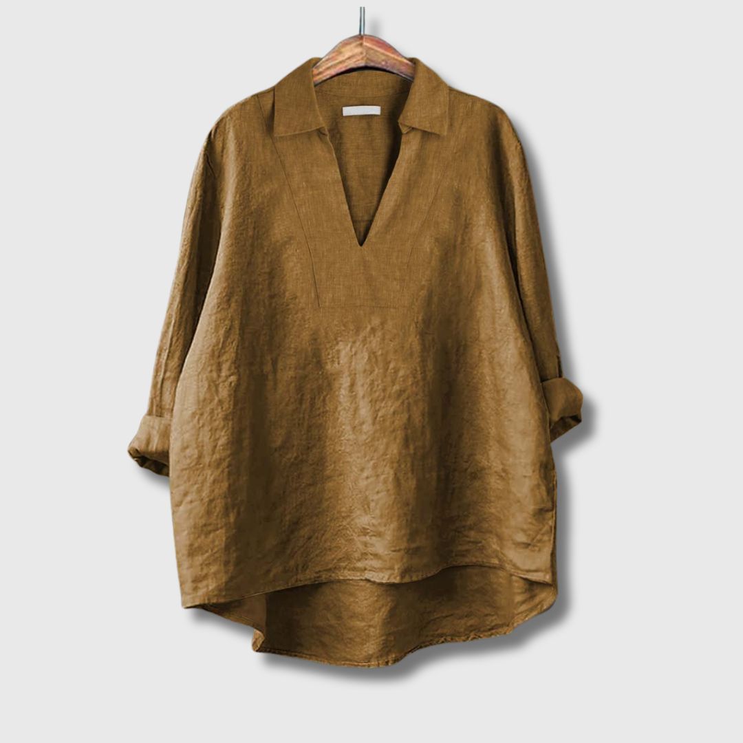 Maria - Blouse Élégance Naturelle