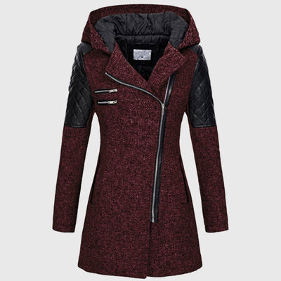 Khloe - Manteau à Manches Matelassées