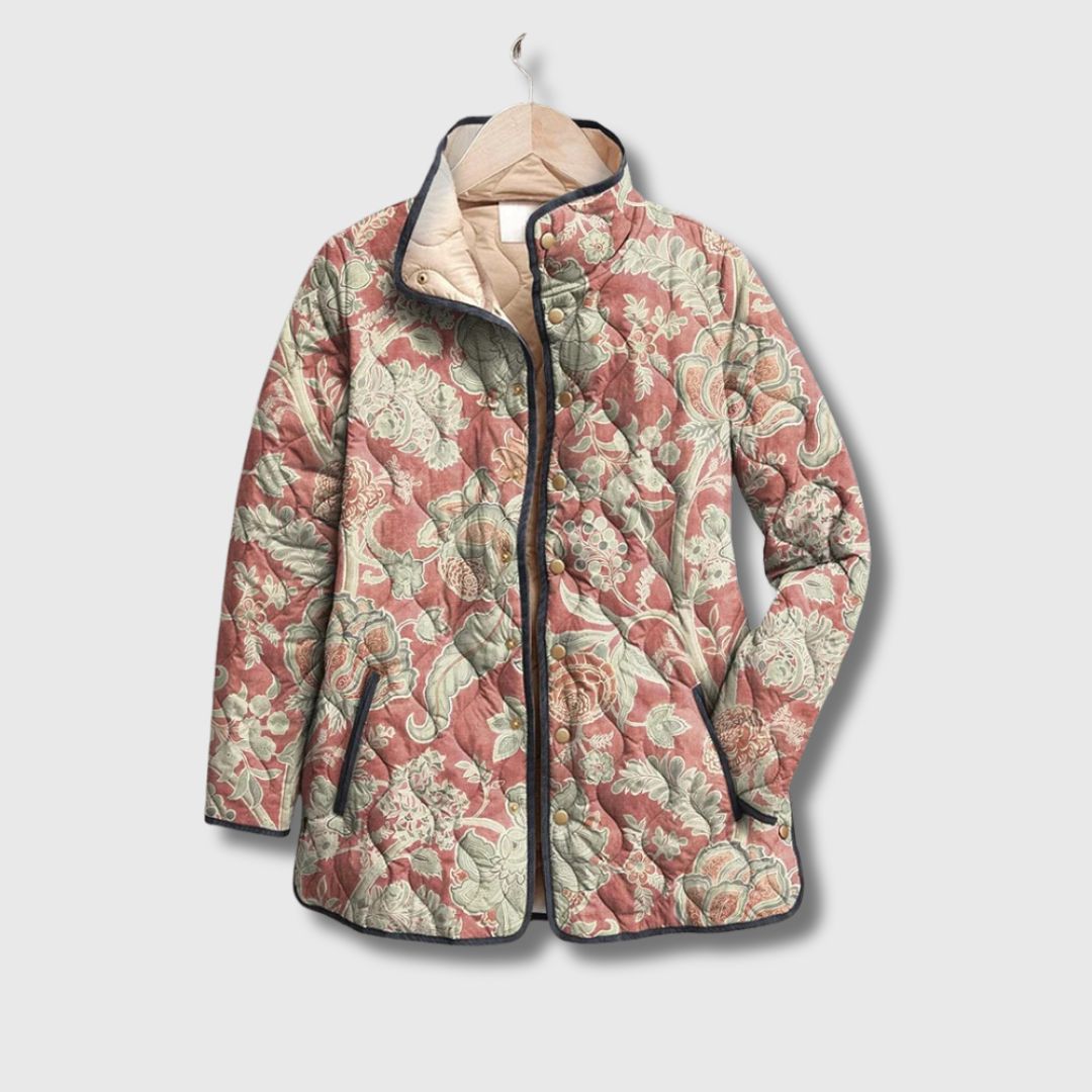 Maëline - Veste Matelassée Imprimée