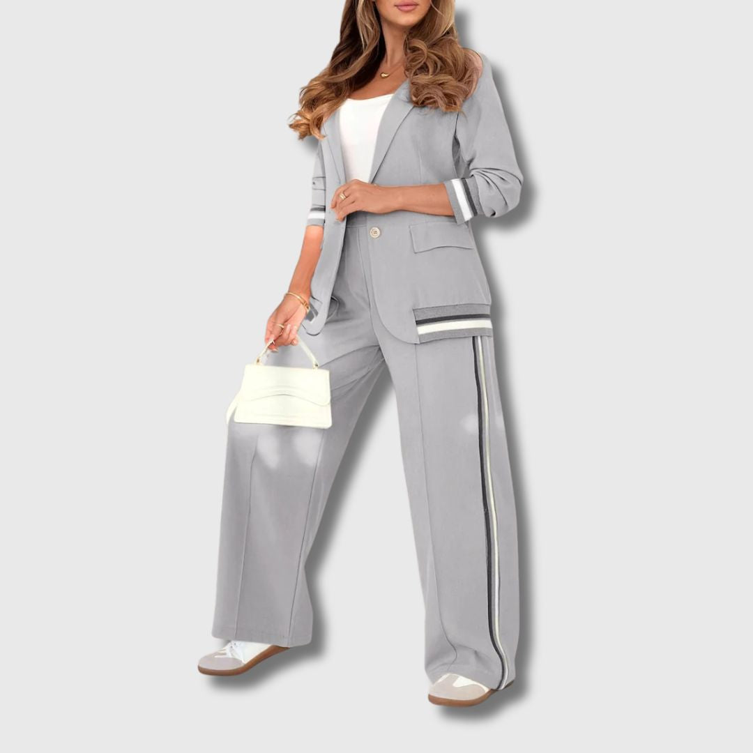 Elena - Costume Décontractée Élégance