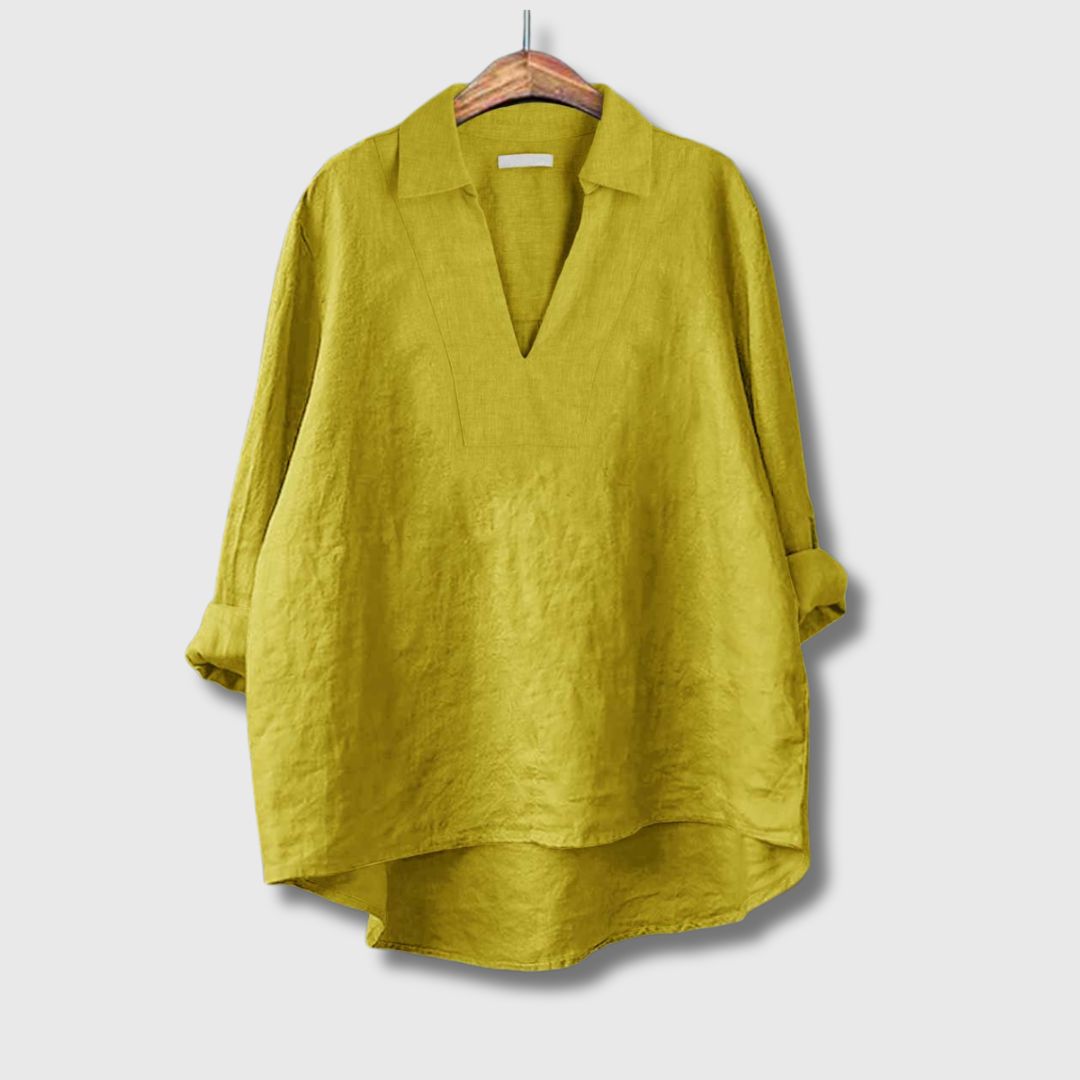 Maria - Blouse Élégance Naturelle