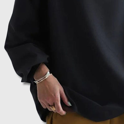 Lisa - Haut décontracté à col montant