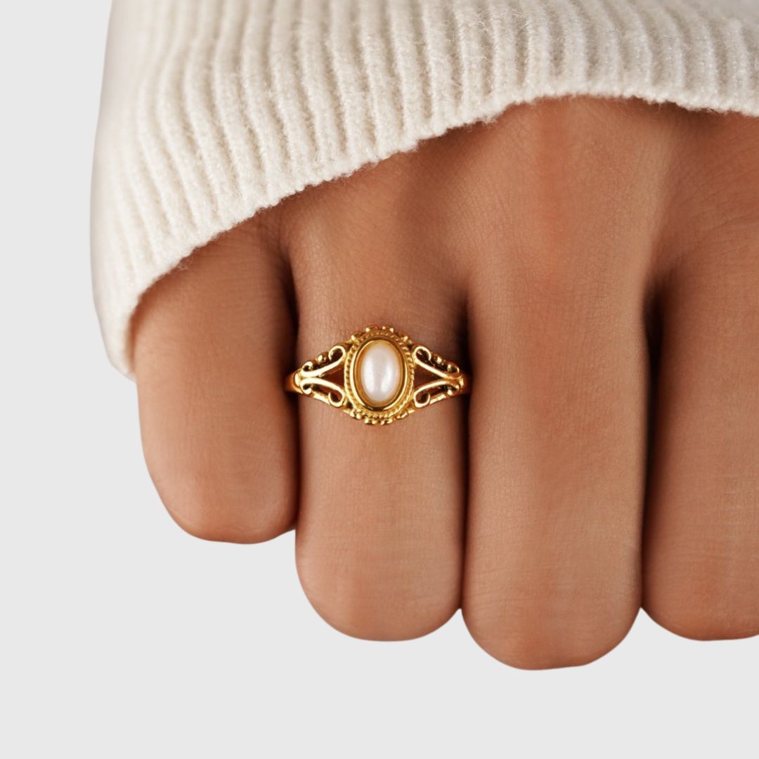 Bague Vintage Royal Perle