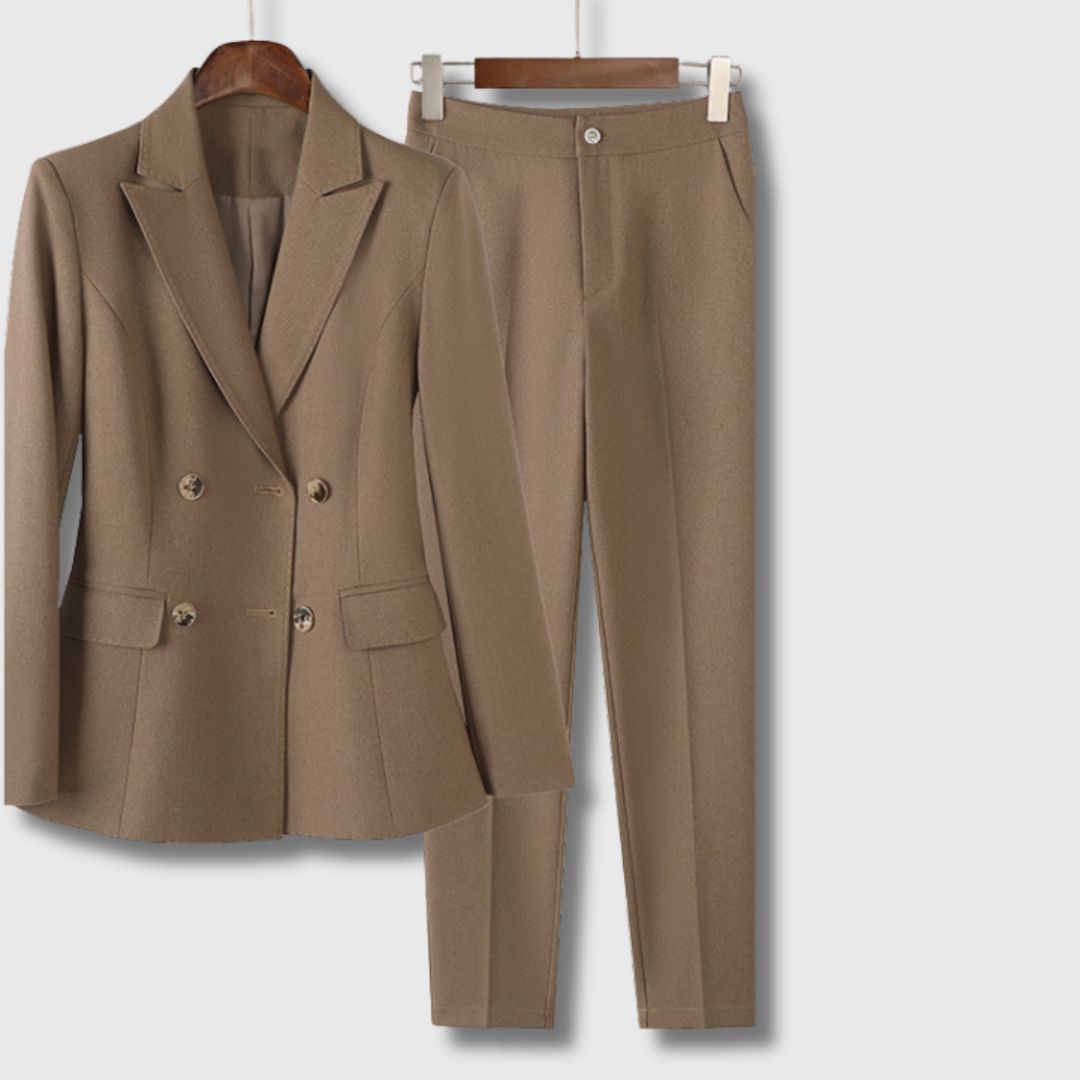 Vivienne - Ensemble Blazer Structuré Femmes | Édition Limitée