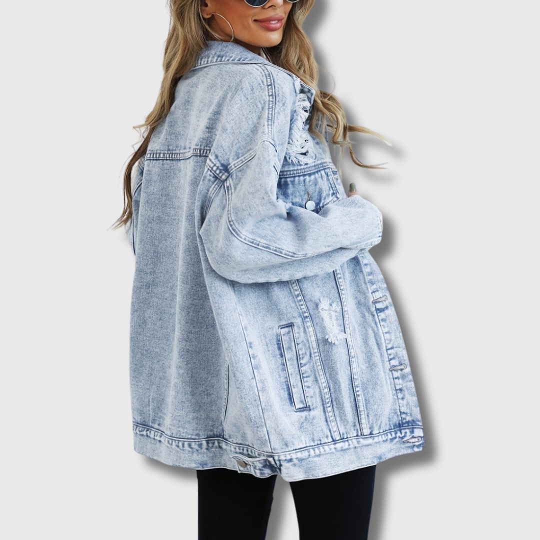 Gwenaëlle - Veste en Denim | Édition Limitée