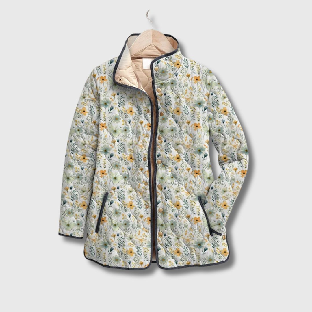 Saphine - Veste Matelassée Imprimée