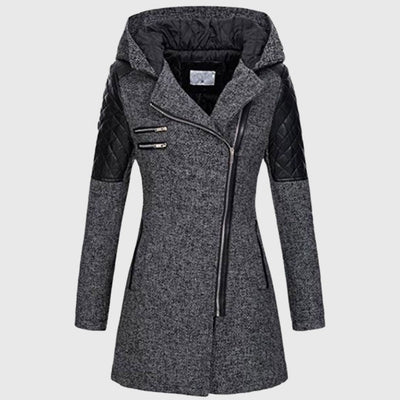 Khloe - Manteau à Manches Matelassées