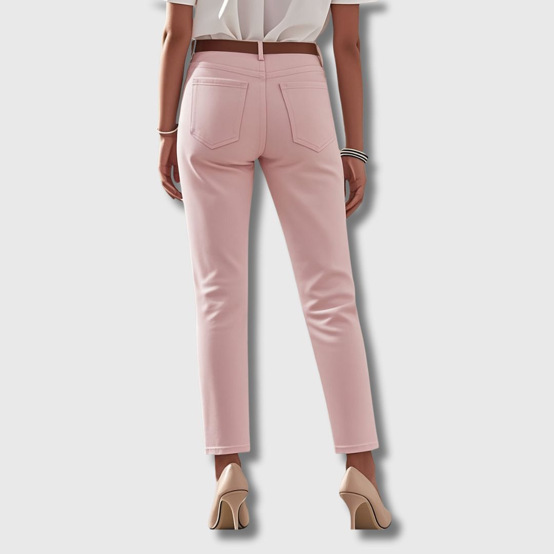 Mathilde - Femme Jeans Droits Stretch | Édition Limitée