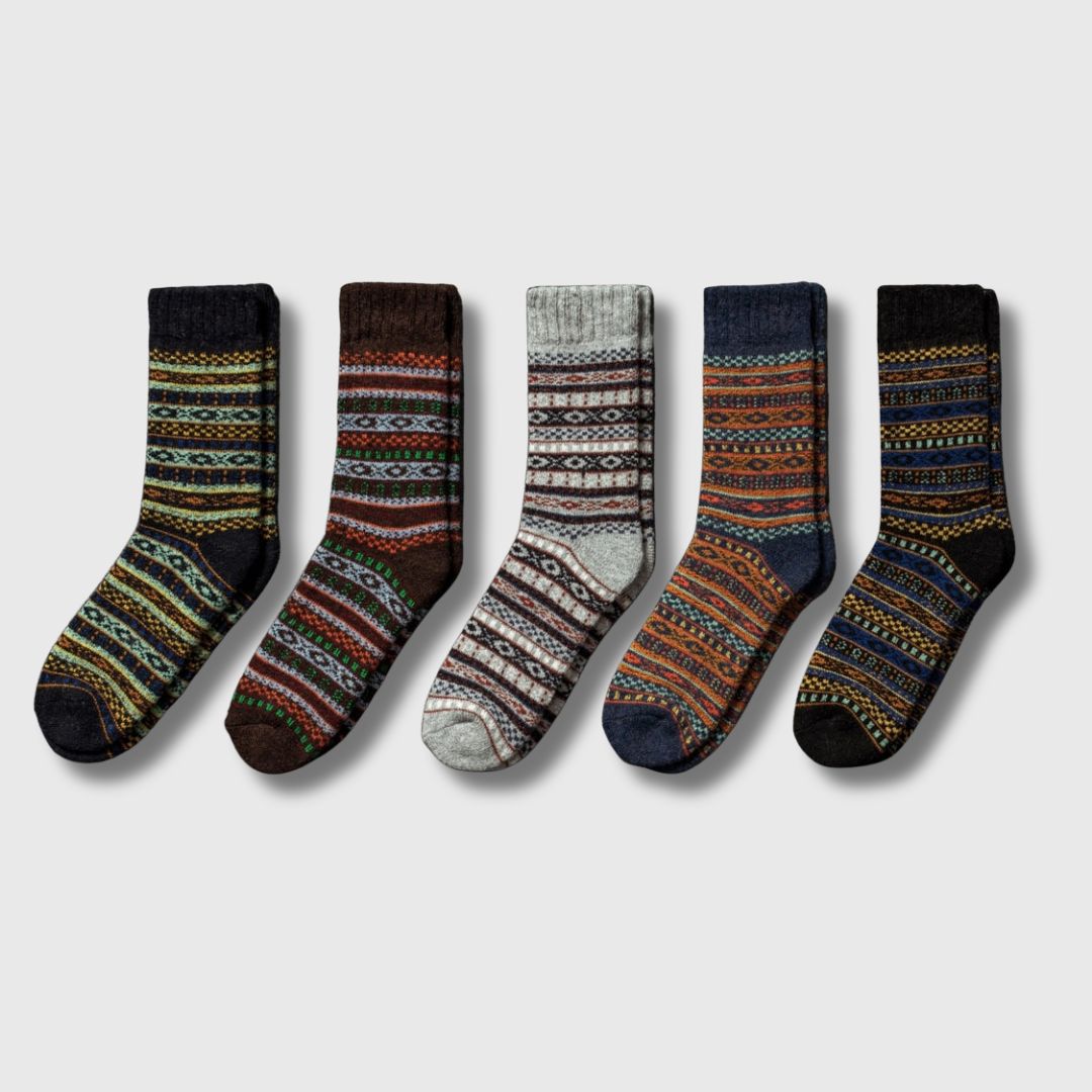 Viggo - Chaussettes Femme Lot de 5 Paires | Édition Limitée