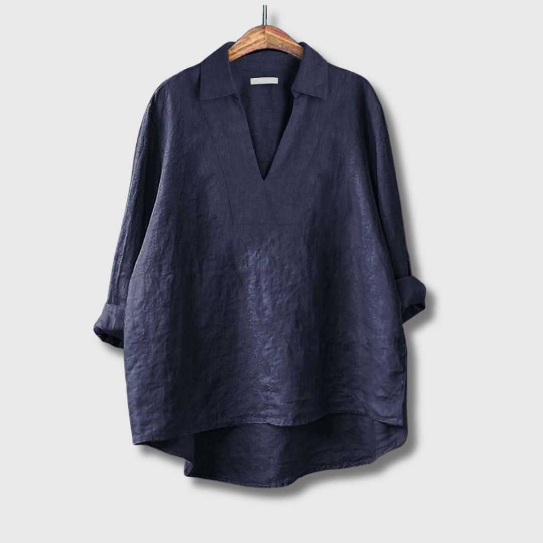 Maria - Blouse Élégance Naturelle