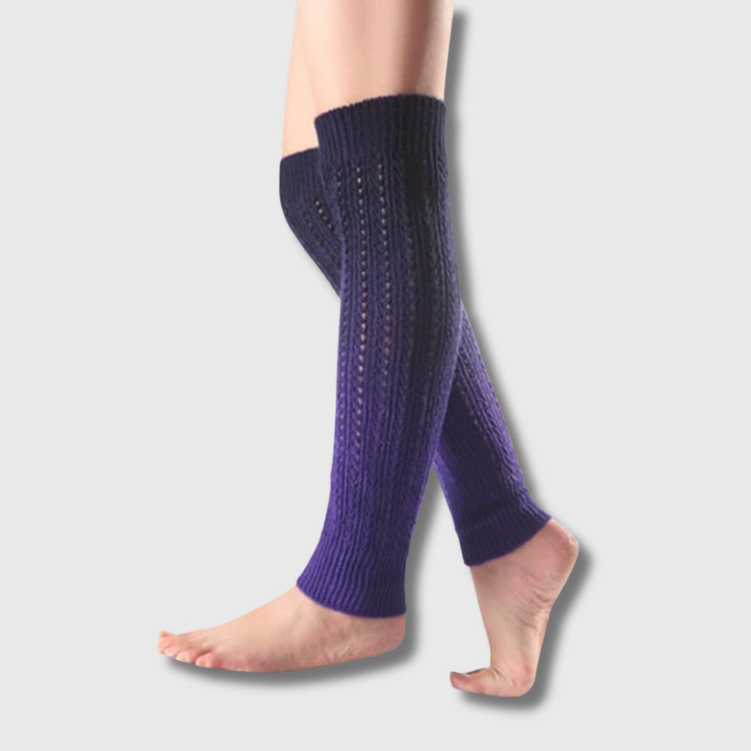 Molly - Guêtres Tricotées Élégantes