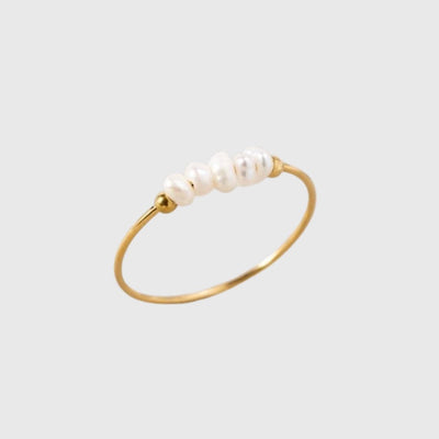 Grace - Bague en perles d'eau douce