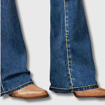 Lola - Jean Bootcut Femme Stretch | Édition Limitée