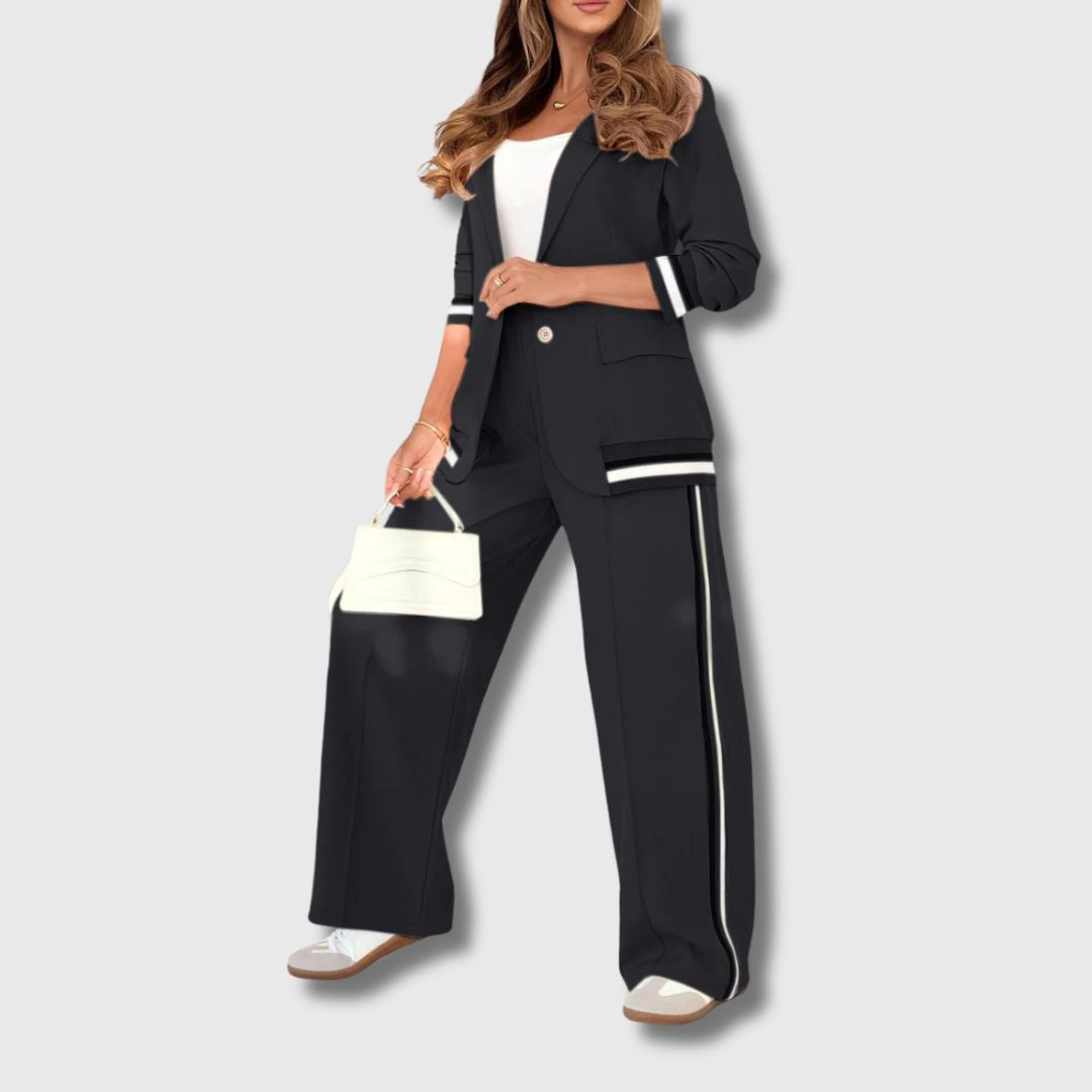 Elena - Costume Décontractée Élégance