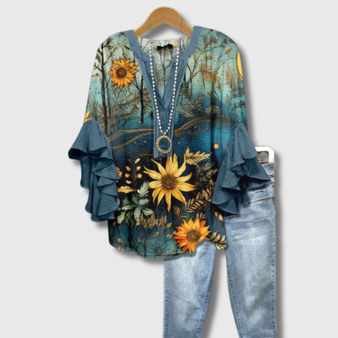 Sophie - Blouse À Imprimé Floral