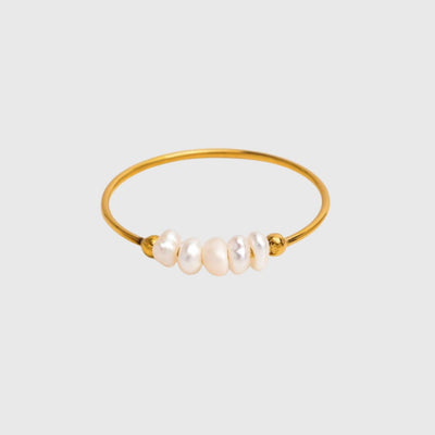 Grace - Bague en perles d'eau douce