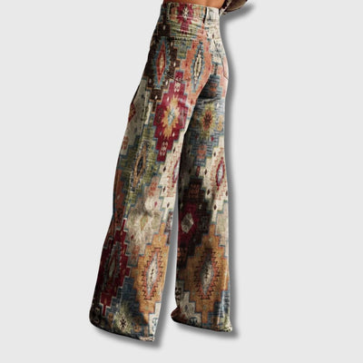Noélie - Pantalon Vintage à Jambes Larges | Édition Limitée