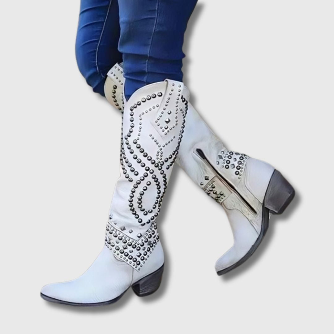 Mary - Bottes Western Hauteur Genou