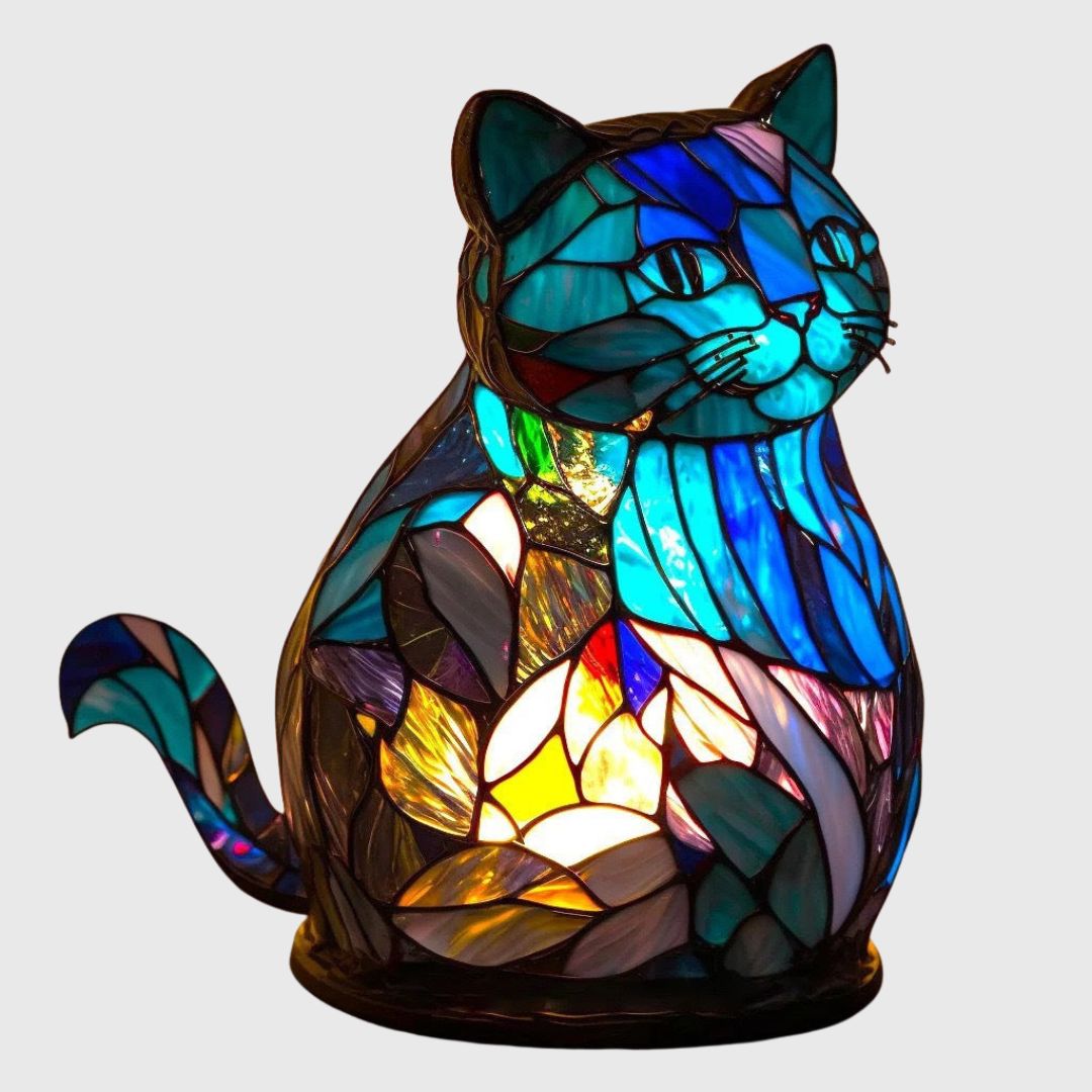 Nala - Lampe Élégante en Verre Coloré
