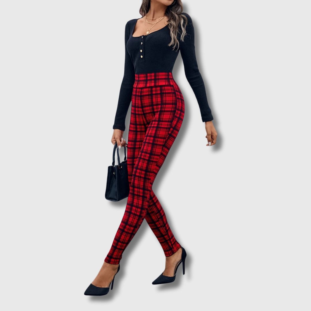 Aliénor - Femme Pantalon Taille Haute | Édition Limitée