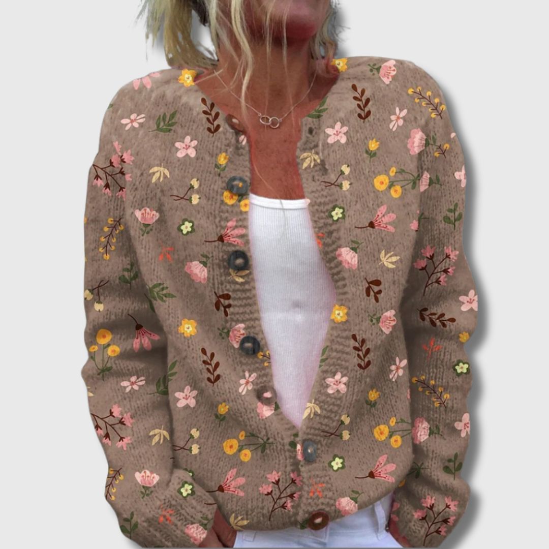 Lowri – Cardigan Élégance Classique