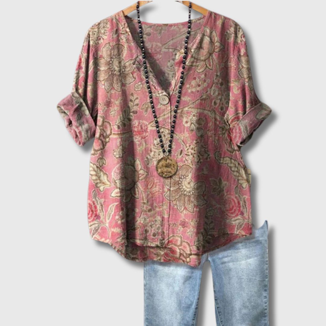 Isabelle - Blouse À Imprimé Floral