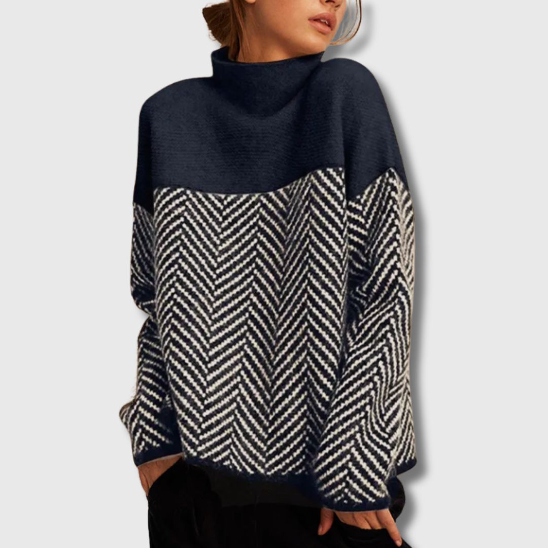 Adélie - Pull Col Roulé Femme | Édition Limitée