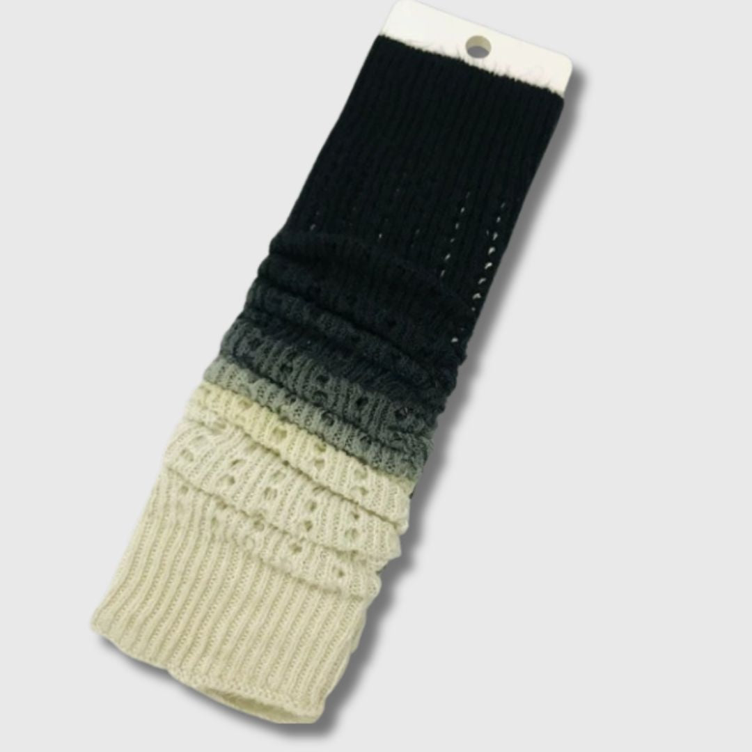 Molly - Guêtres Tricotées Élégantes