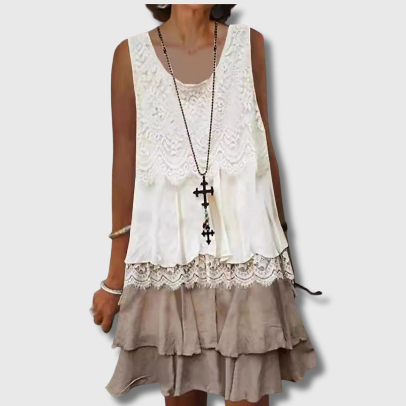 Robe Élégante Sans Manches pour Femmes