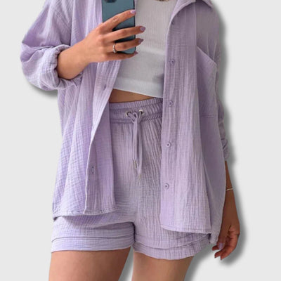 Linn™ | Ensemble Décontracté Assorti pour Femme