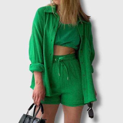 Linn™ | Ensemble Décontracté Assorti pour Femme