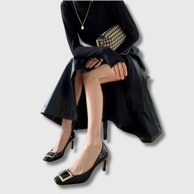 Teona™ | Sandales pour Femme à bout carré et talon moyen