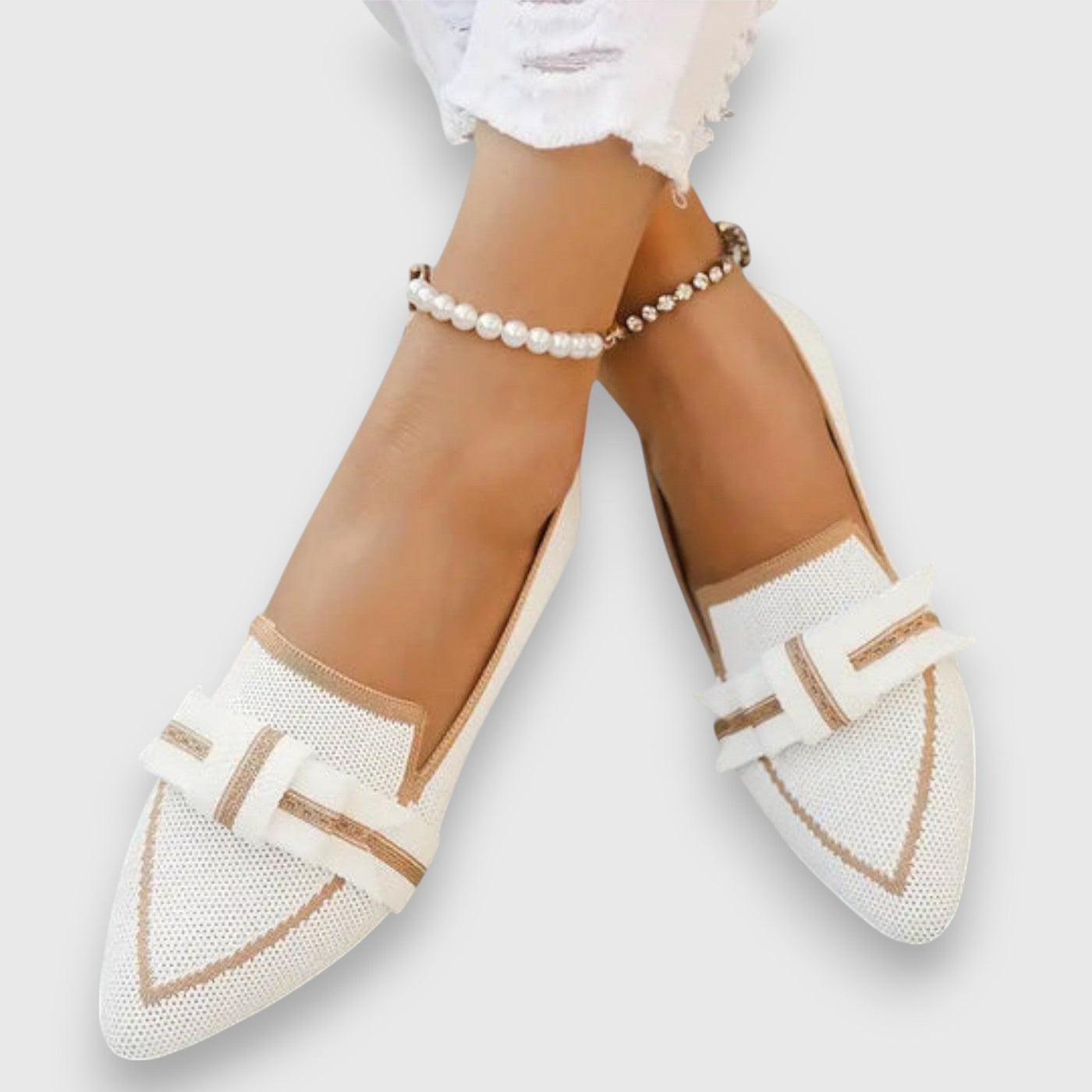 Elara – Chaussons à nœud pour femmes