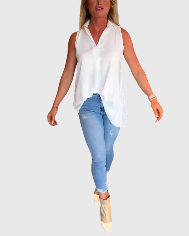 Lina | Haut sans manches