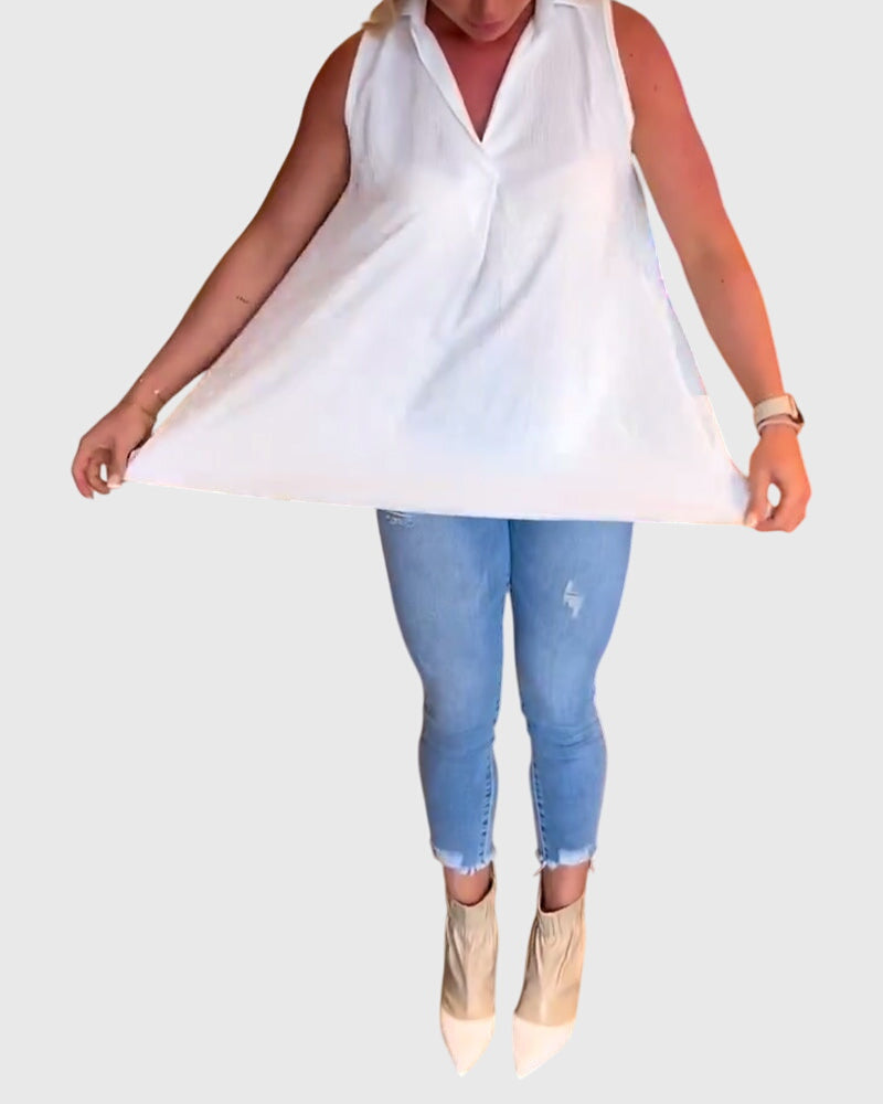 Lina | Haut sans manches