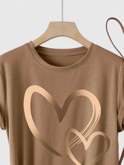 Ivanelle - T-shirt Confortable à Manches Courtes