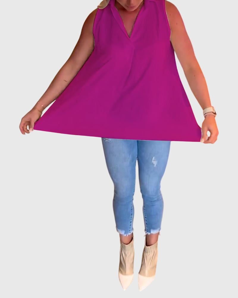 Lina | Haut sans manches