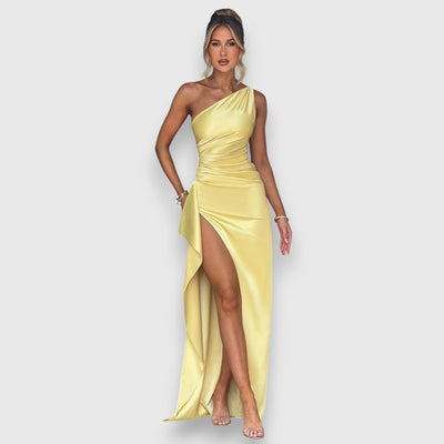 Sienna – Robe Maxi à Épaule Dénudée