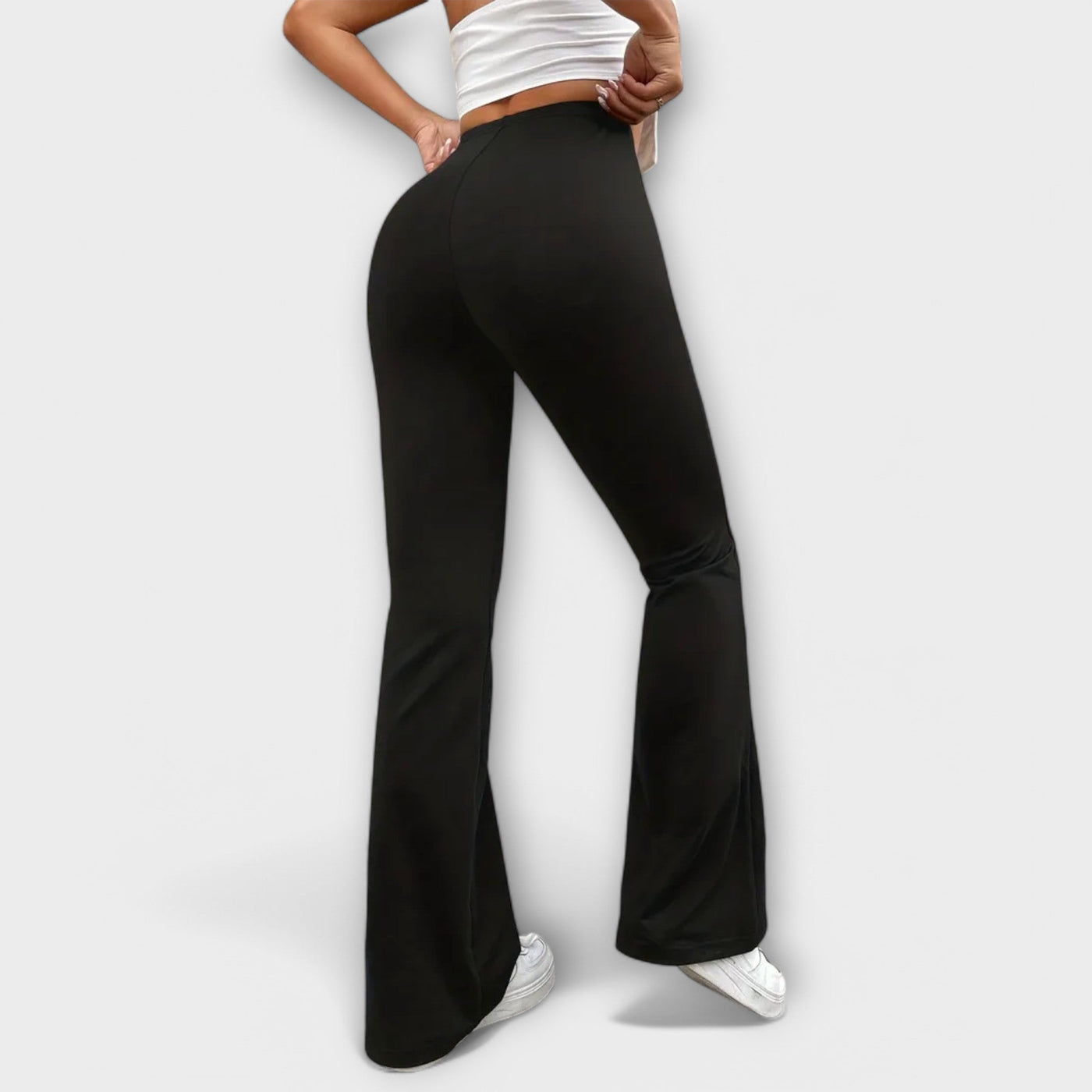 Serena - Pantalon ample avec jambe évasée