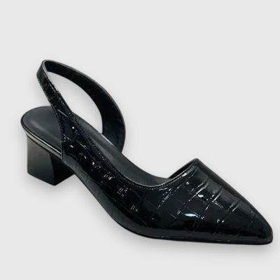 Nora – Escarpins Vintage à Talons Slingback