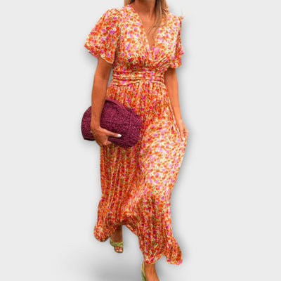 Elsie - Robe Classique à Col V