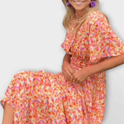 Elsie - Robe Classique à Col V